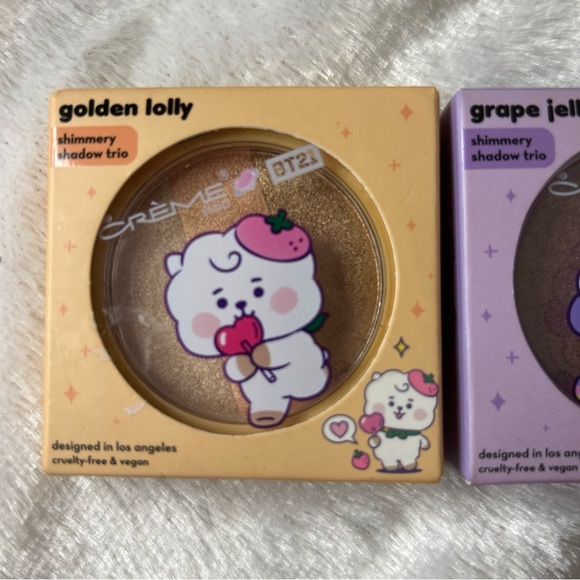 The Creme Shop Baby BT21 Eyeshadow Trio Lot Shooky RJ Mang Lot. mocha eyeliner - Picture 5 of 7